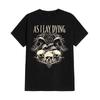 Новая Хлопковая Футболка As I Lay Dying для Фанатов Унисекс Летняя С Коротким Рукавом Модный Бренд Футболка Роскошная Повседневная Винтаж