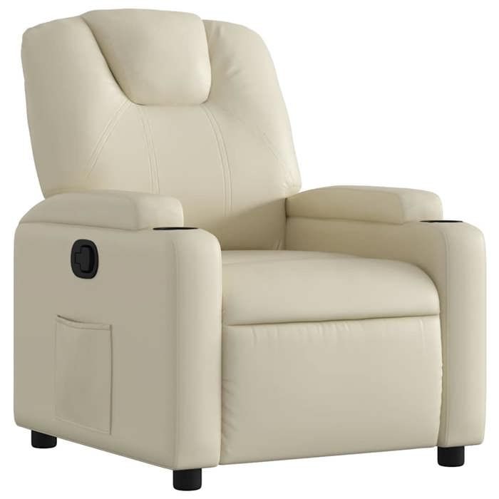 VidaXL Recliner, Relaxation Chair with Cup Holders, Seat with Backrest and Armrests Living Room, 372390