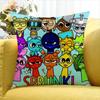 Game SSprunki fun World Various Sizes Square Pillow Case For Car Home Bedchamber Decor