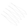 20Pcs Beading Needles Flexible Middle Open Large Eye Hand Threading Beading Needles Set 10.5cm