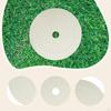 10 Non-Slip Rubber Cone Flat Markers, Discs for Soccer Field, Agility Practice And