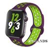 Спортивный ремешок для Apple Watch Band 46 мм 44 мм 40 мм 42-38-41 мм 45 мм Дышащий браслет iWatch Series 10 9 8 7 6 SE 5 3 Ultra 2 49 мм
