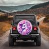Dreamy Unicorn Spare Tire Cover Polyester Waterproof Protector For SUV Truck Universal Fit