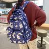 Female Schoolbag Printed Backpack Student Large Capacity Backpack