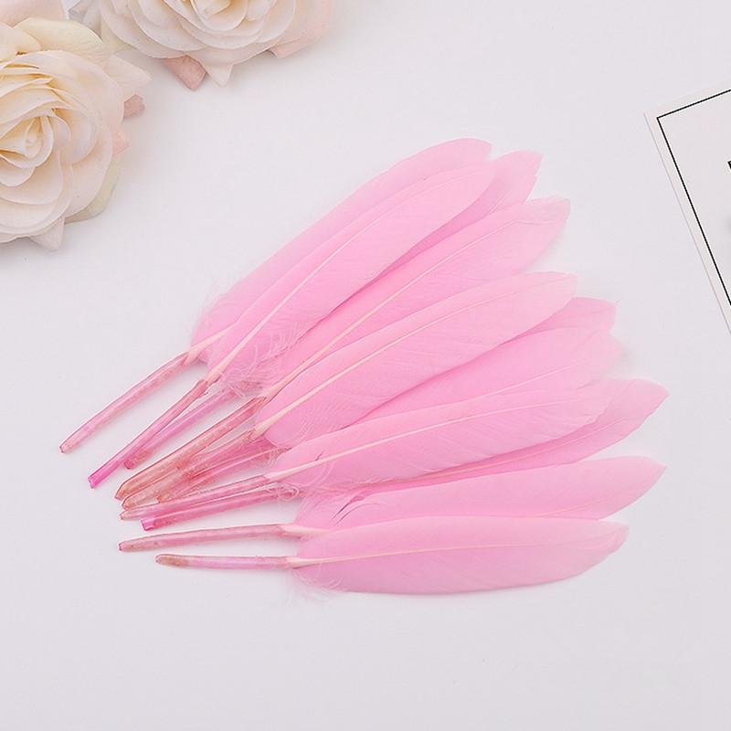 20/100pcs Duck Feathers DIY Feathers for Jewelry Making Plumes Earring Home Wedding Decoration Plumas Crafts Accessories 10-15CM