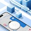 Напоминание против потери Bluetooth-совместимый GPS-трекер Локатор Отслеживание в реальном времени Глобальное позиционирование Умный GPS-трекер Поиск ключей