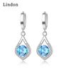 Lindon Copper Alloy Zircon Earrings Drop Earrings For Women Wedding Party Gifts