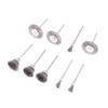 3Pcs Precision Cleaning Kit | 3mm Shank Wire Brushes for Removing Rust, Polishing Metal, and Cleaning Small Parts