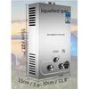 6L-18L Gas Water Heater Household Storage Tank Water Heater Stainless Steel Tankless Propane Gas LPG Boiler