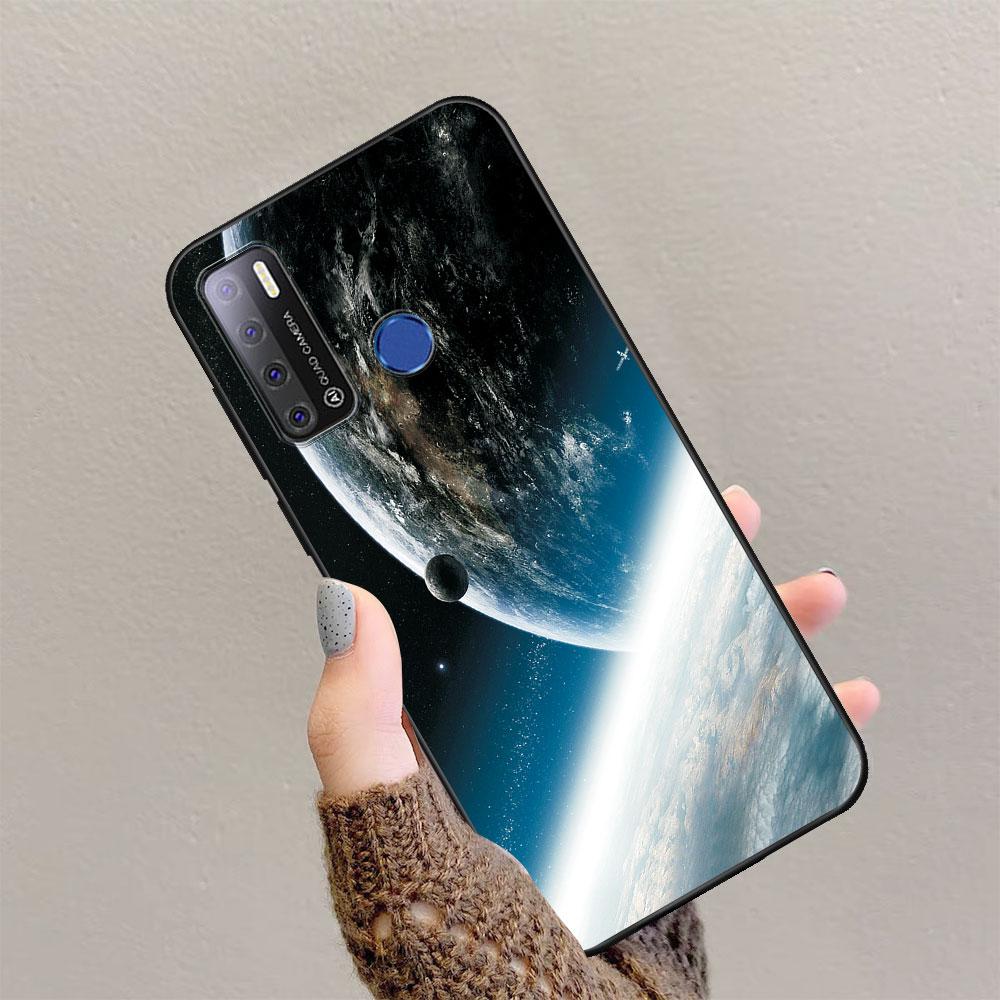 For Tecno Pouvoir 4 Case Soft Silicon Phone Cover For Pouvoir 4 Case For For Tecno Pouvoir 4 Cover Coque Bumper Fashion Cute