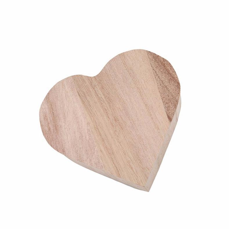 Handmade Heart Jewelry Wooden Box Home Storage Earrings Ring Box High Quality Exquisite Jewelry Box Gift Boxes