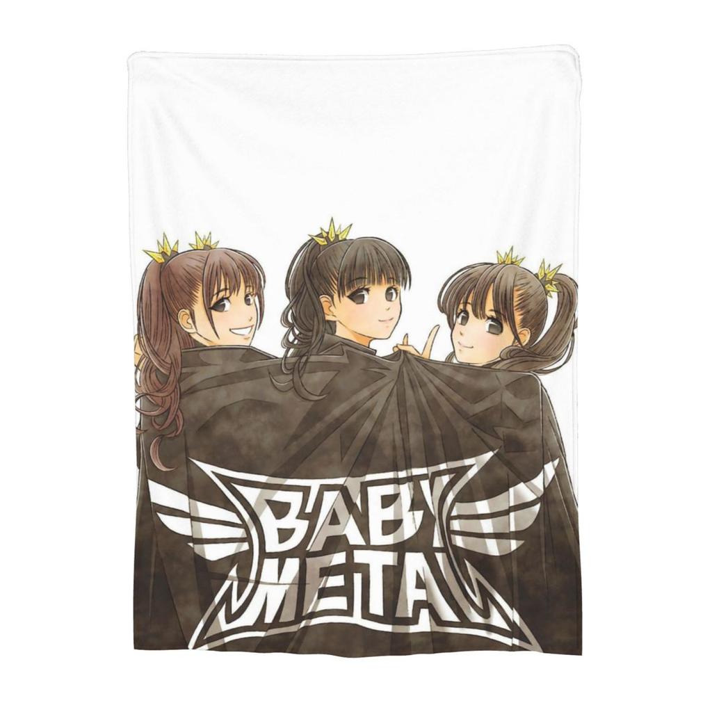 Babymetal Комбинированные одеяла Флисовое одеяло-плед для дивана Теплые пледы для дома, спальни, путешествий Покрывало Одеяло