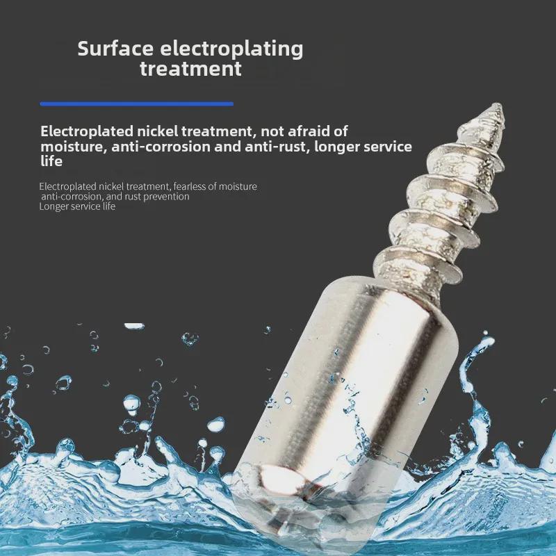 Саморез для крепления перегородок и шкафов, для монтажа без пробивки отверстий