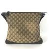 Gucci 145857 Сумка через плечо Почтальонка Наплечная сумка Бежевый/Серебряная фурнитура