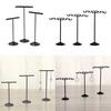 3Pack Metal T Bar Earring Necklace Jewelry Display Stand Rack Holder Set 01
