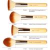 Набор профессиональных кистей для макияжа, 25 шт (Bamboo)