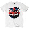 The Jam Paul Weller White Union Jack Tee Unisex T-shirt