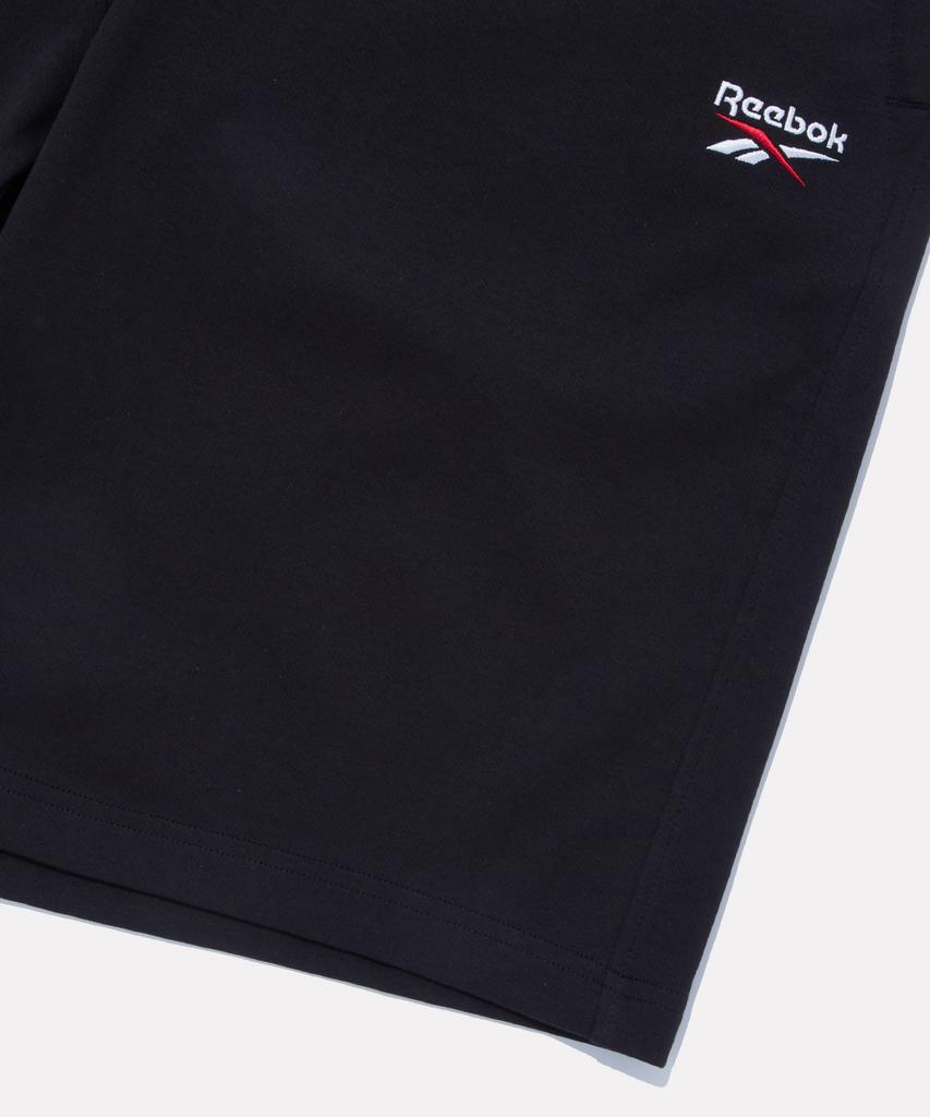 Reebok Широкая толстовка-бермуды - Черная