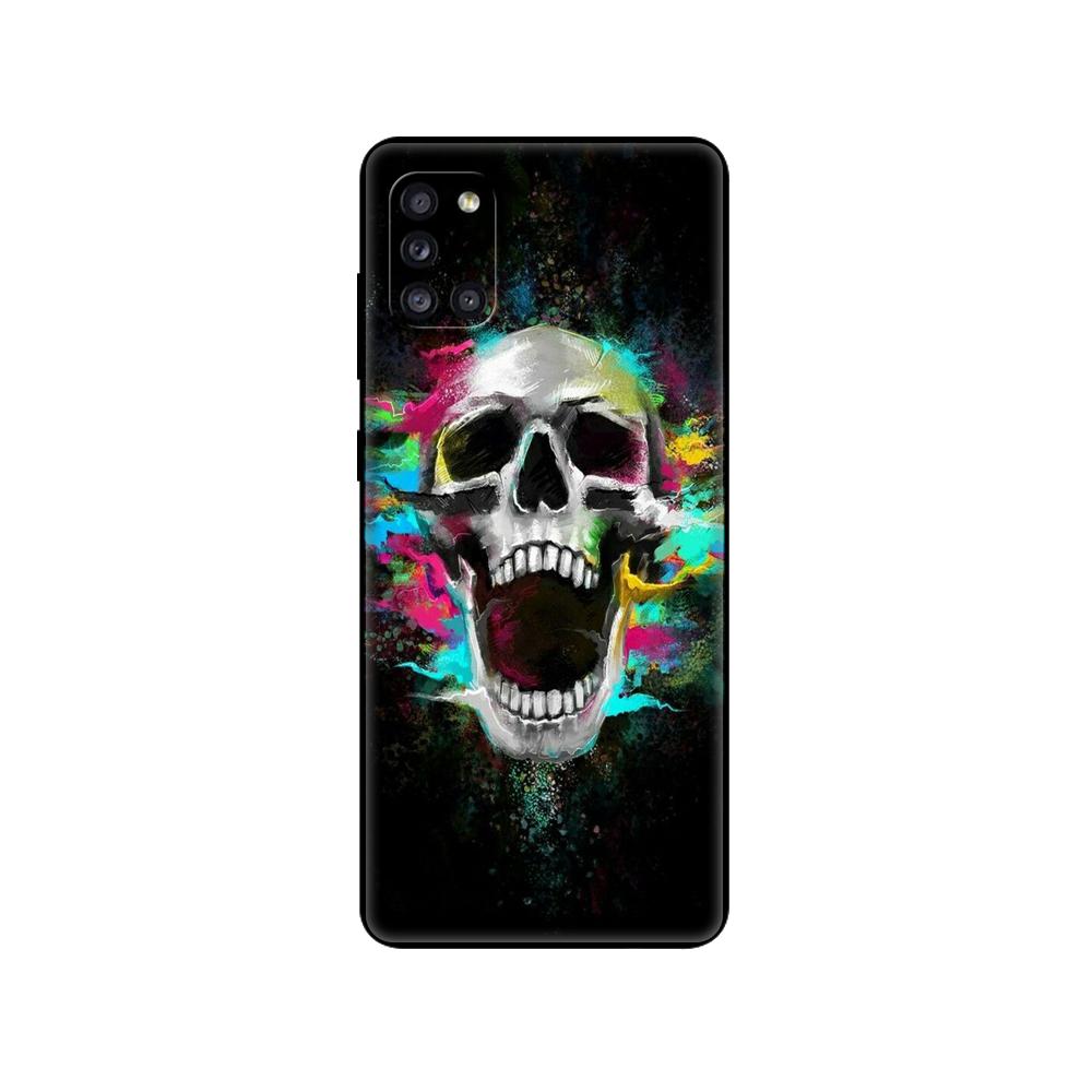 Чехол для Samsung Galaxy A31, мягкий силиконовый чехол для телефона Samsung A31 A 31 SM-A315F GalaxyA31, чехол-бампер 6,4 дюйма, черный чехол из ТПУ