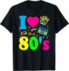 I Love The 80'S Eighties Party Dress Retro Unisex T-Shirt