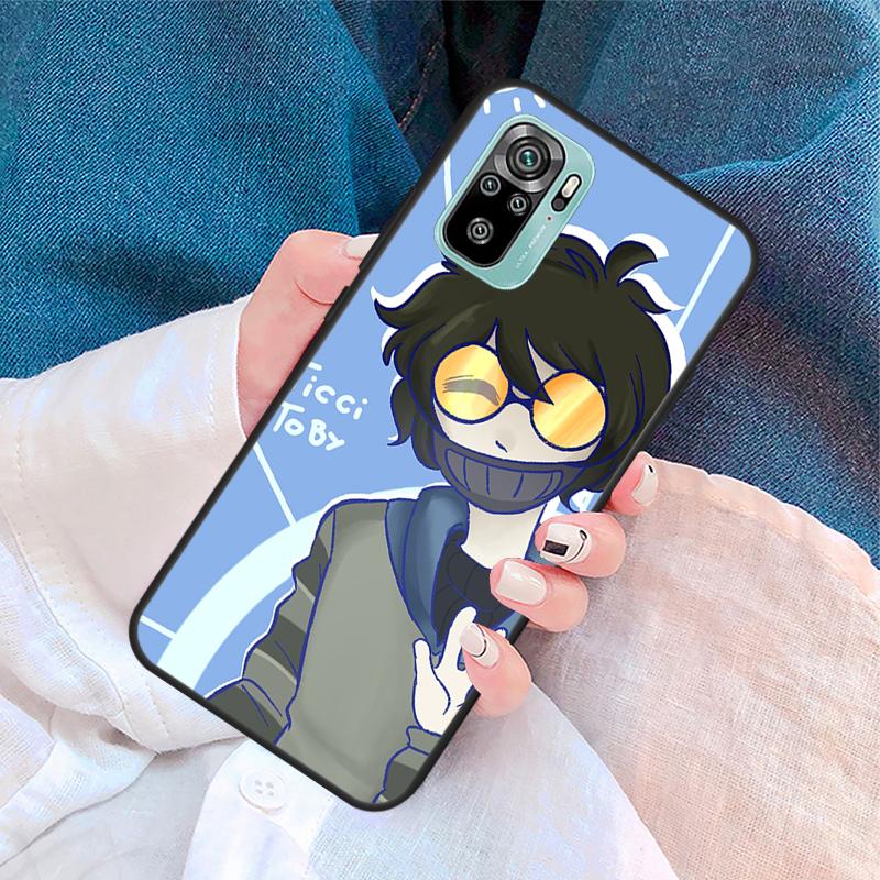 Крипипаста Тикки Тоби x reader Чехол Для Xiaomi Redmi Note 11 10 9 8 12 Pro Plus 9S 10S 11S 12S Чехол Для Redmi 12C 10 9 C