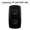 CUSTOM Dual RED Led Laser Etched Rocker Switch ON-OFF ON-OFF-ON (SPST DPDT) for ARB/Carling/NARVA 4x4 Caravan Accessories SUV
