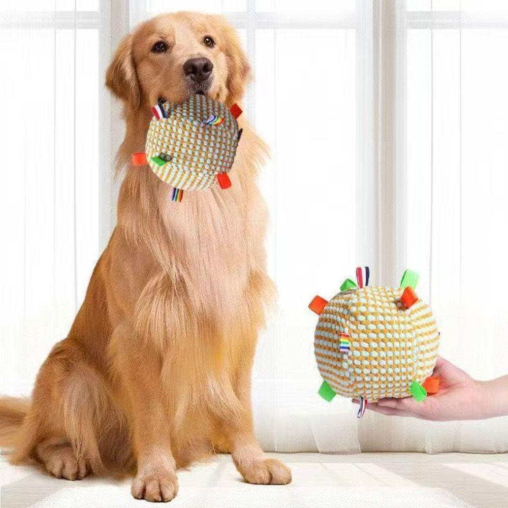 Pet Chew Creative Squeaky Dog 17cm Bite-resistant Dog Vocal Ball Soft Portable Pet Interactive Gift