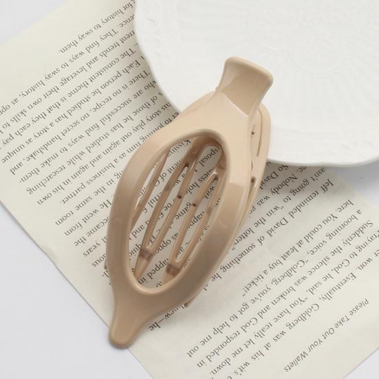 Заколка для волос, женская пластиковая заколка на затылке, прочная фиксация, легкий, удобный дизайн, аксессуары для волос с когтями