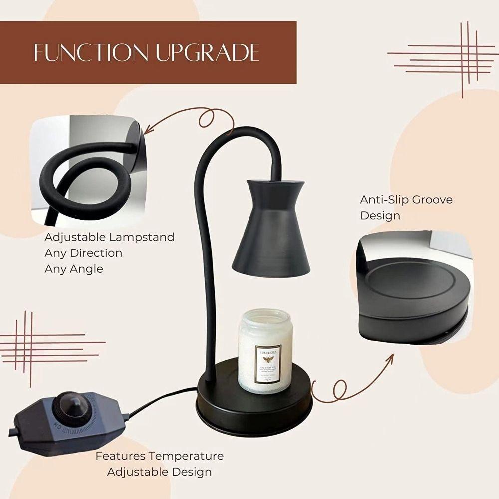 Современная аромалампа в стиле инс, без пламени, диффузор аромата, модный подогреватель ароматических свечей, для дома