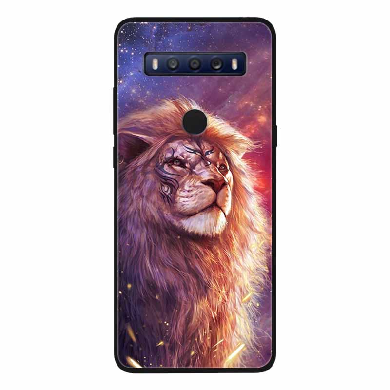 Для чехла TCL 10 SE Мягкий Силиконовый Крутой Модный Чехол Для TCL 10SE T766U T766H Задняя Крышка TCL10SE TPU Защитный Чехол Для Телефона Fundas