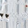 360 Degree Necklaces Rings Holder Rotating Jewelry Storage Box  Earring Organizer