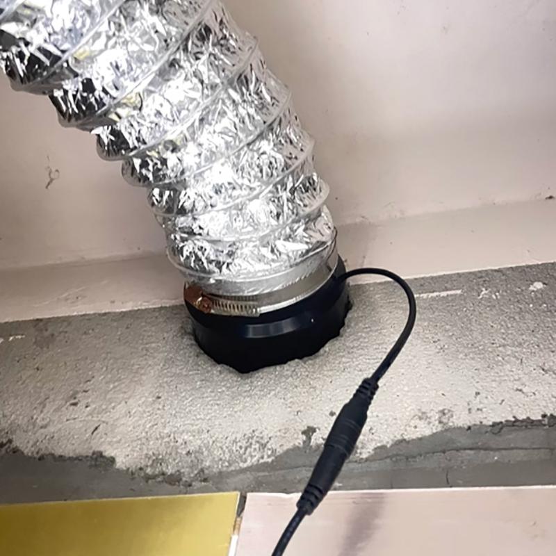 Высокопроизводительный вентилятор 12В для вентиляции со съемным корпусом из АБС-пластика для гроутентов, охлаждения серверов и DIY-применений