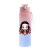Бутылка для воды Anime Demon Slayer 750 мл, большая емкость для питья, переносная спортивная чашка для воды для детей, подарок