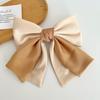 Fashion Retro Hair Clips Spring Clip Headdress Color Matching Hair Accessories Temperament Bow