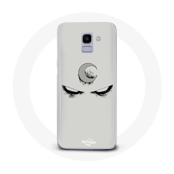 Case for Samsung Galaxy A6 2018 Moon Knight Batman Season 1 Angry Eyes