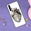 Anatomical Heart Anatomy Case For Huawei P30 P20 P40 Lite Nova 5T 11i 8i 3i 9 10 SE 11 Pro Y90 Y70 Y61 Y60 Y91 Cover