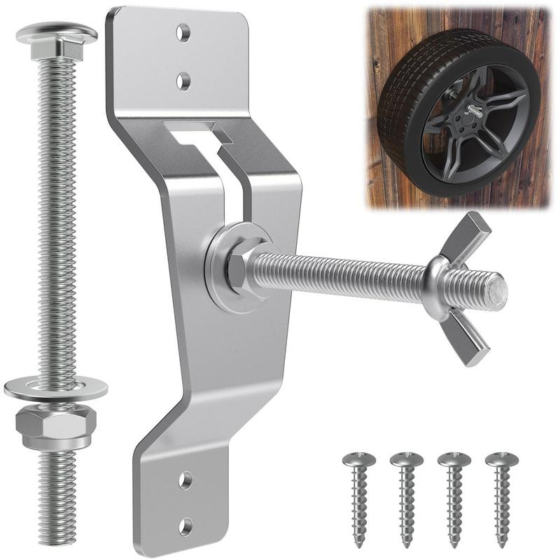 Настенное крепление для запасного колеса Держатель для колеса и шины для автомобильного прицепа Аксессуары Настенный держатель для запасного колеса для грузового фургона