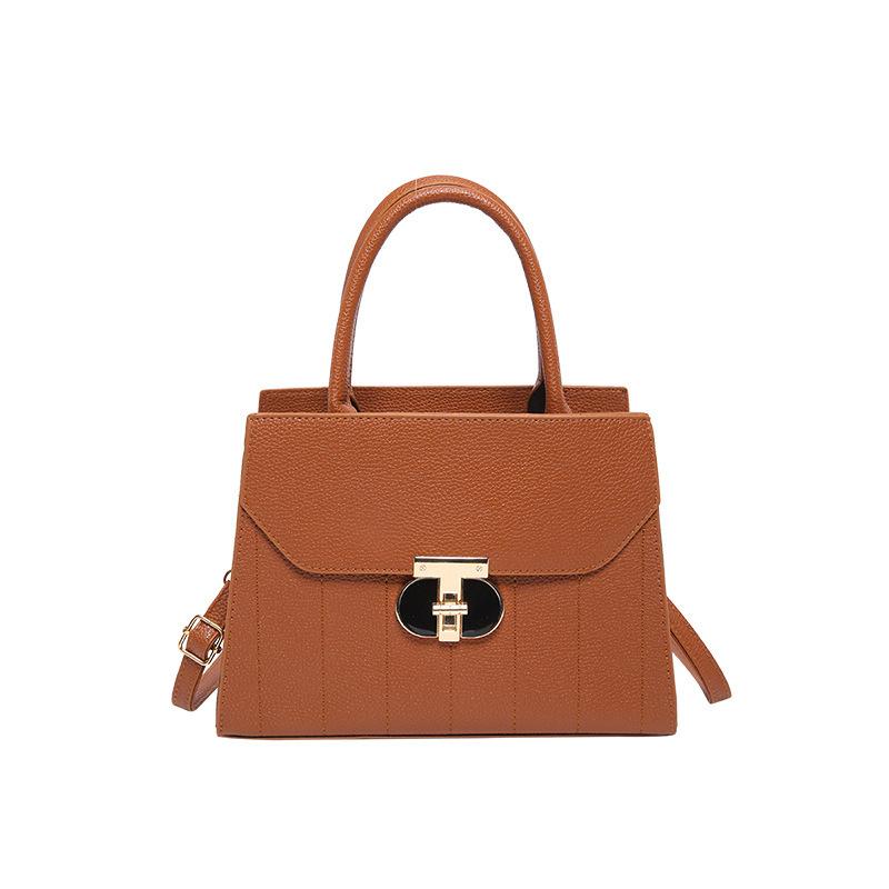 Women's Bag 2025 New Foreign Style Portable Small Square Bag Casual European and American Niche Design Large Capacity Shoulder Messenger Bag