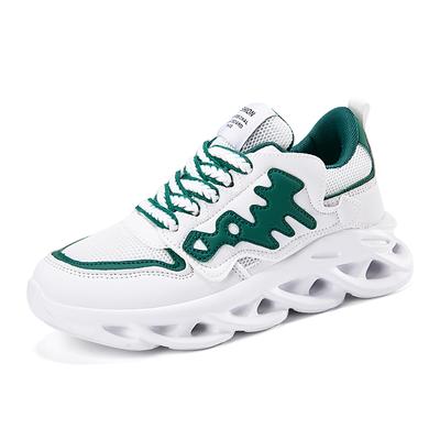 Кроссовки женские сетчатые разноцветные пэчворк толстая подошва женская досуг мужская обувь ручная работа