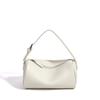 Pen holder bag, first layer cowhide, genuine leather, hand carry, underarm bag, commuting simple messenger bag, cylindrical bag.