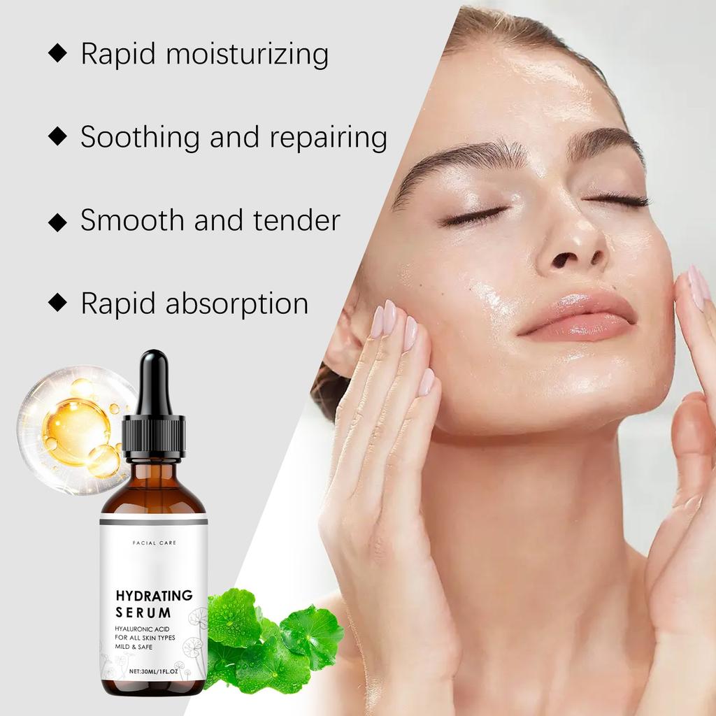 Увлажняющая сыворотка для лица Gentle помогает коже стать гладкой, блестящей и увлажненной. Ежедневный комфортный уход за кожей.(30мл)