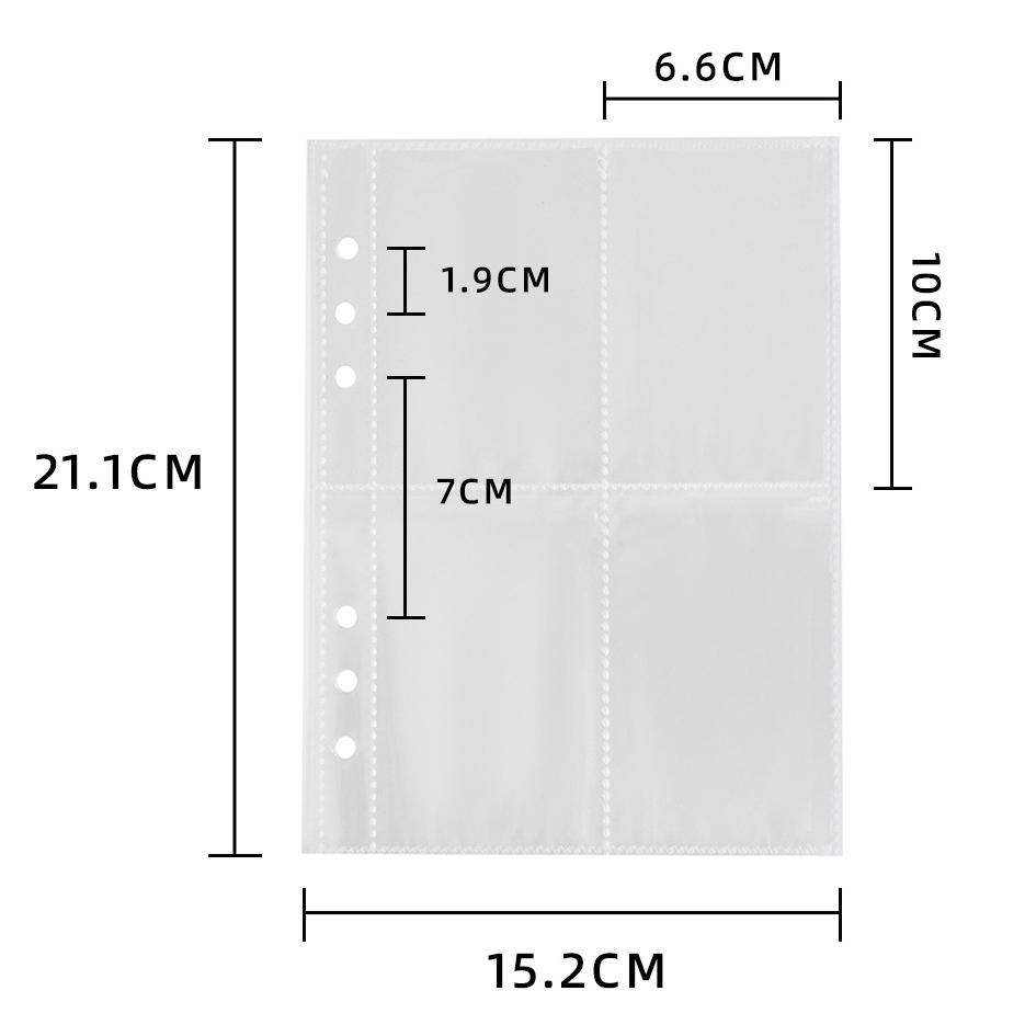 Плюшевый переплет A5 с вышивкой, 6 колец, магнитный фотоальбом, держатель для фотокарточек Kpop, органайзер для хранения книг