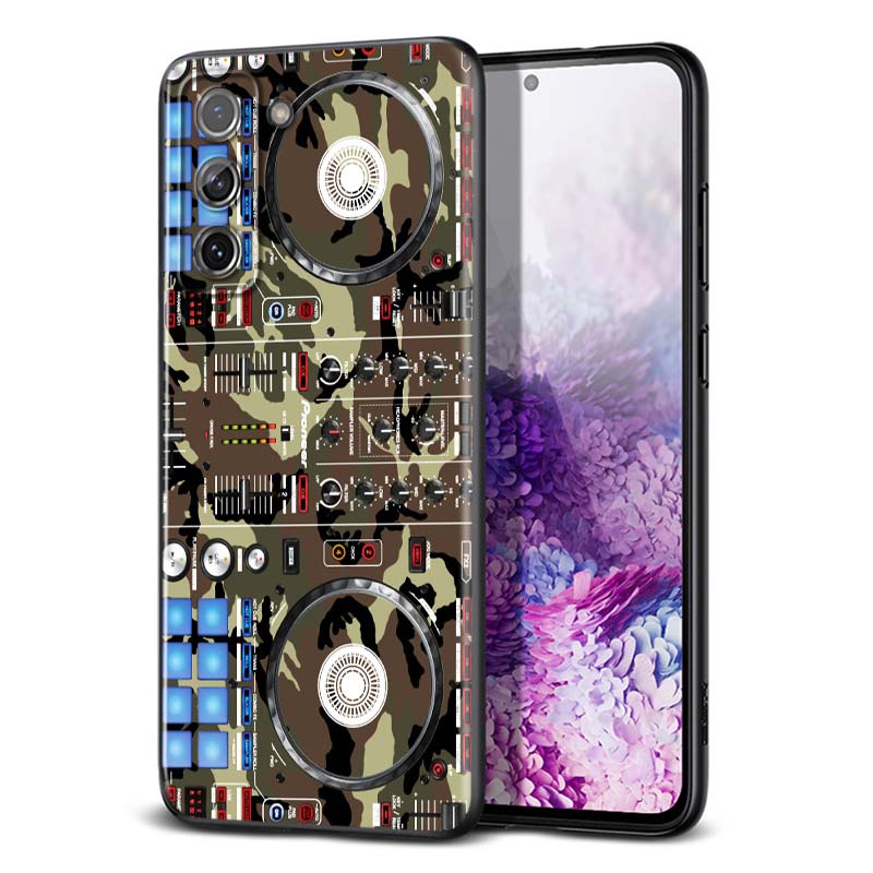 Черный чехол для телефона DJ Music Retro для Samsung Galaxy S21 Ultra Plus Note 20 10 9 8 S10 S9 S8 S7 S6 Edge Plus