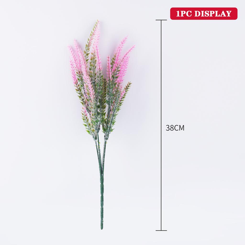 38cm/14.96inch Artificial Plant Lavender Home Decoration Flower Photography Props Wedding Centros Room Beaytiful Decorativos