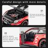 Масштаб 1/22 GTR Racing, литая под давлением модель автомобиля, игрушечный автомобиль с откатным механизмом, звуком и светом для детей, коллекция подарков для мальчиков и девочек
