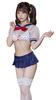 Clearstone SecretRose Cosplay Halloween Sailor White See-Through Women's