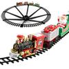 Christmas Toy Train Set with Light and Sound Electric Train Toy Santa"s Express Delivery Christmas