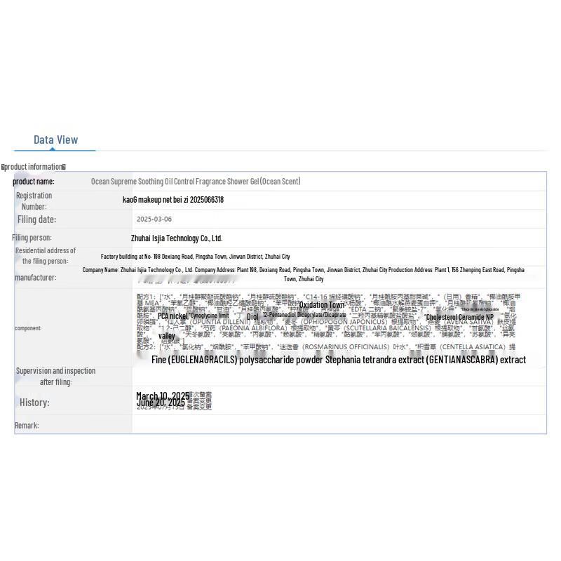 Ocean Supreme Anti-Acne Fragrance Shower Gel