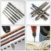 Сверла с шестигранным хвостовиком 10 мм из легированной стали Сверла с возможностью отвода стружки Для дома Для дрелей и шуруповертов