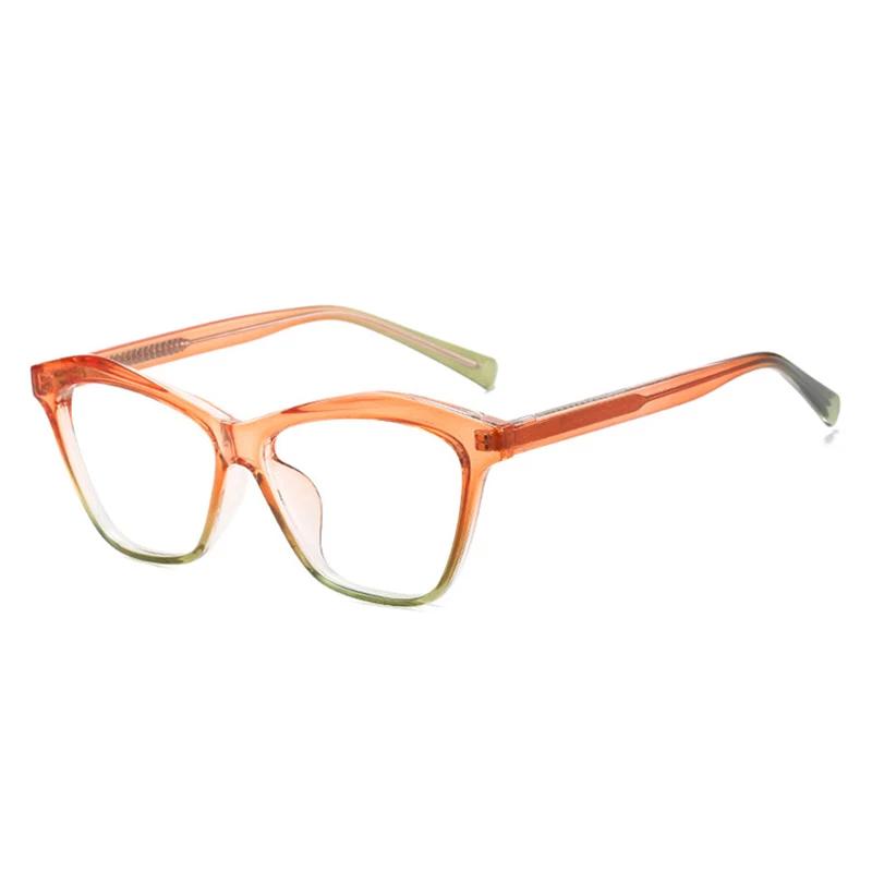 SHAUNA Ins, популярные модные многоугольные женские роскошные солнцезащитные очки «кошачий глаз», ретро градиентные оттенки UV400, мужские двухцветные солнцезащитные очки